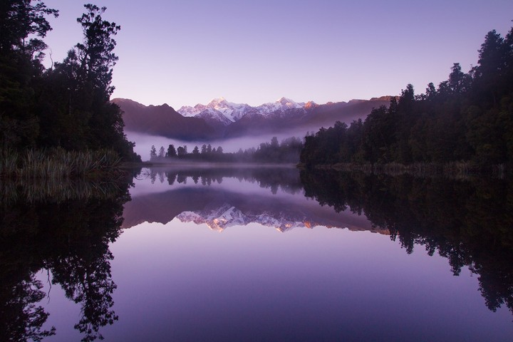 Violet river