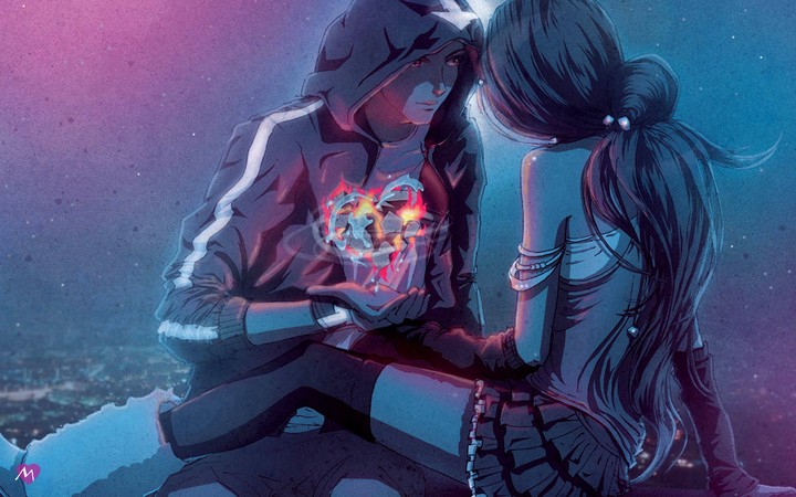 Anime Love Couple
