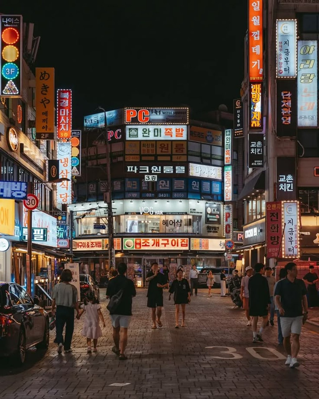 city, night Hintergrundbilder