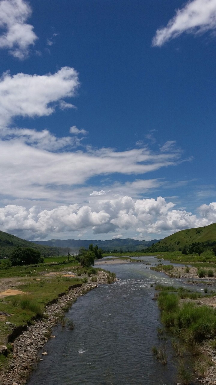 river and sky