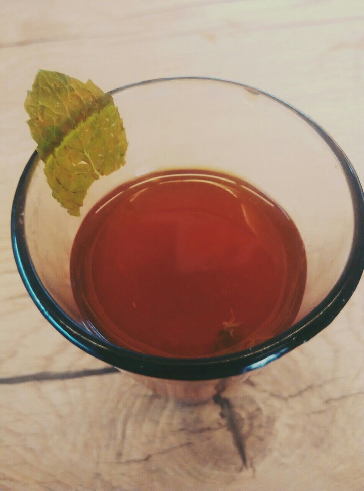 fresh lemon tea