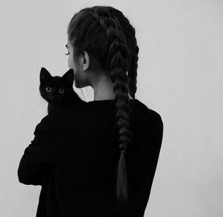 Girl & Cat