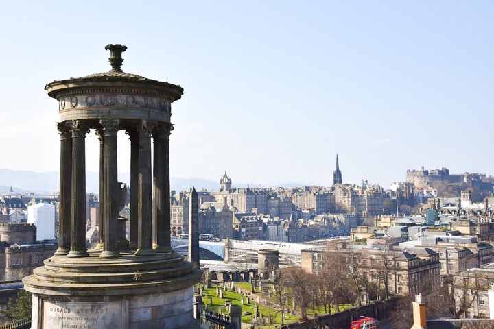As far as the eye can see...Calton Hill Edinburgh