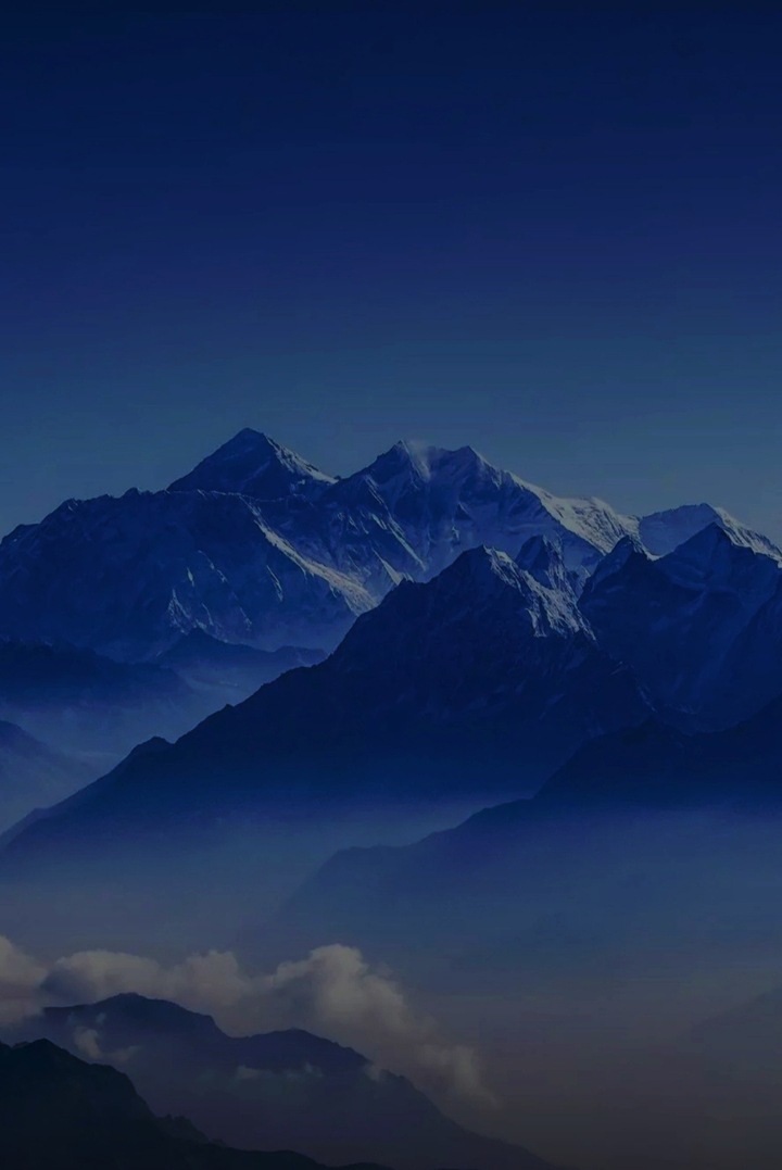 the Himalayas