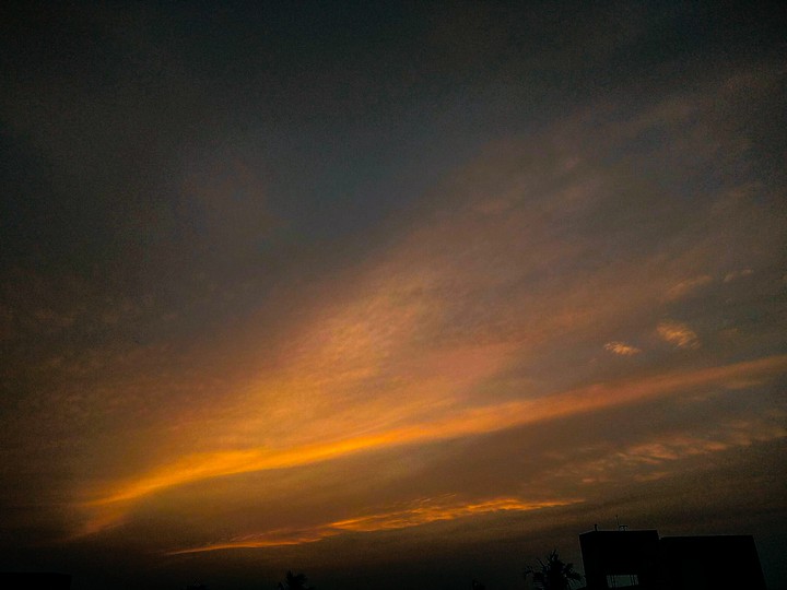 evening sky