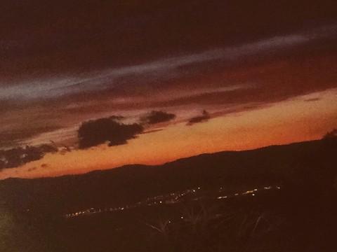dark evening