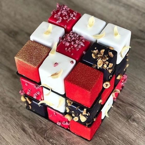 チョコレートキューブ Chocolate cube