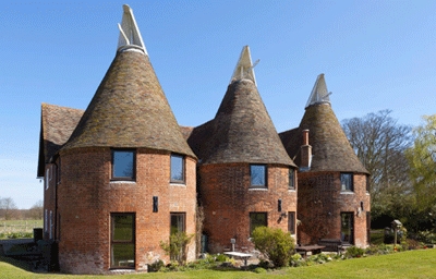 renovated oast house