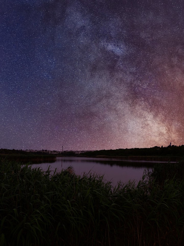 Space and lake