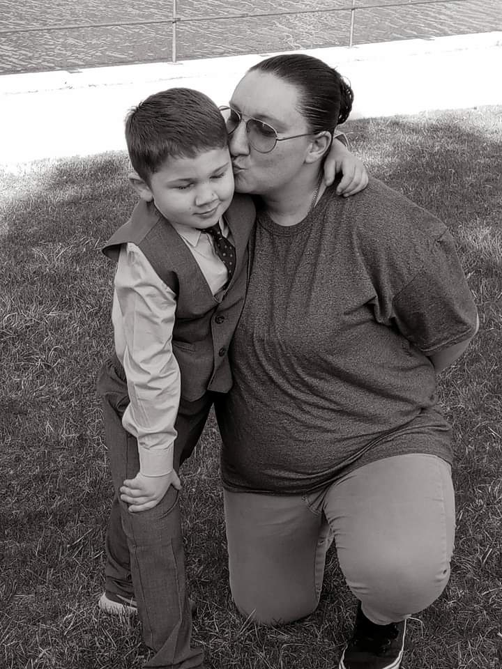 Danielle and son