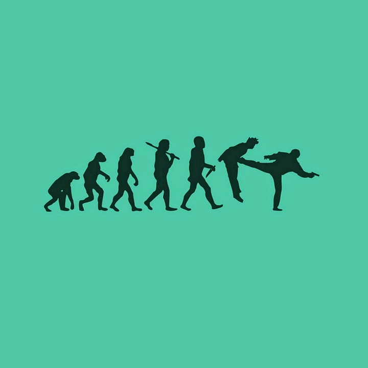 The evolution of the men