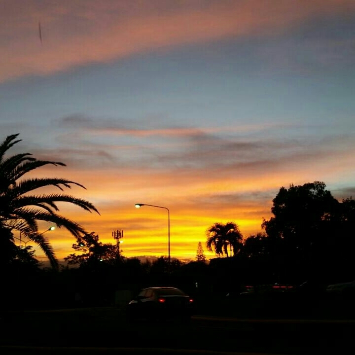 a Sunset