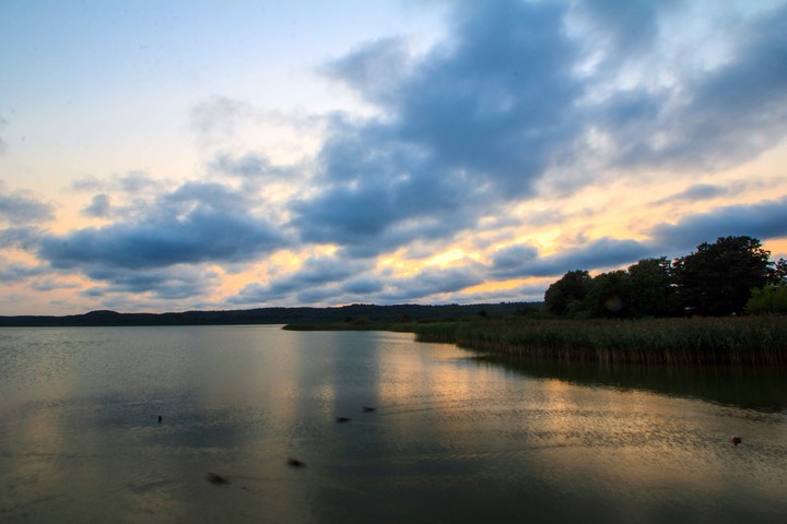 Abendstimmung am Schmachter See II