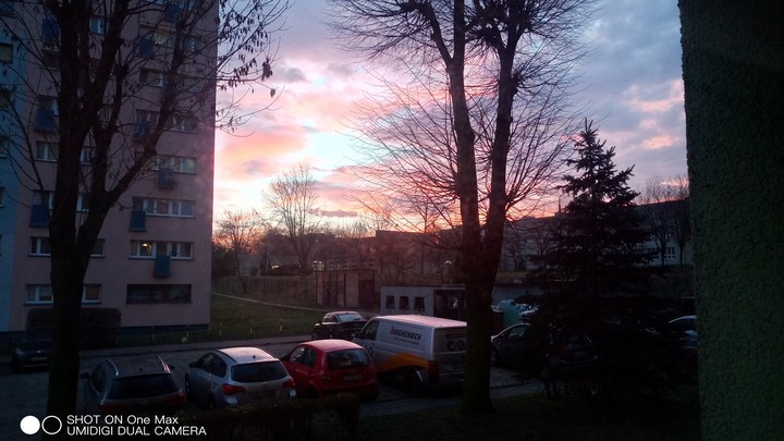 Dąbrowa Górnicza - wschód słońca