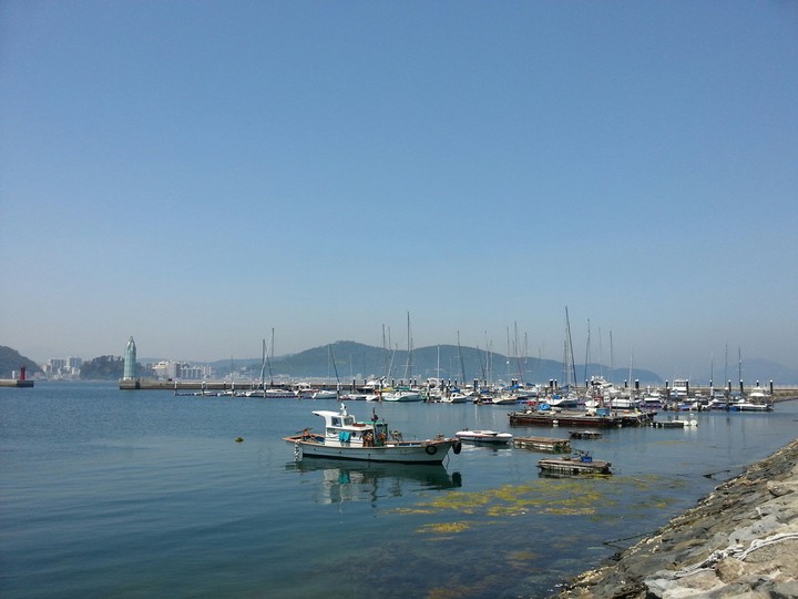 Tongyeong offshore in the South