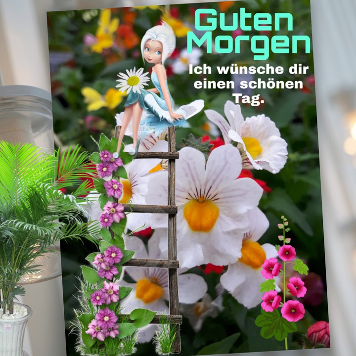 Guten Morgen, ich wünsche Euch einen schönen Tag