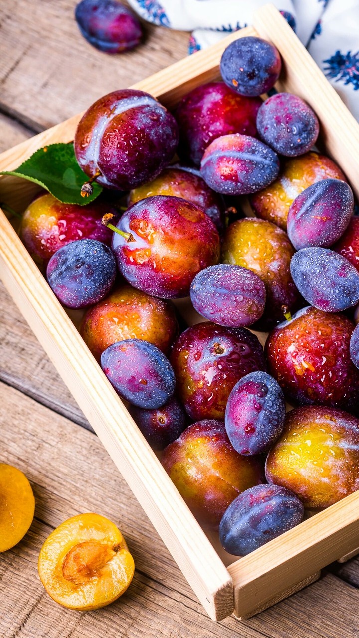 Plums...