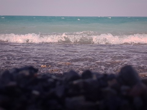 high tide