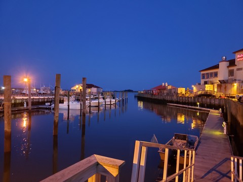 harbor view dusk