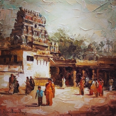 Temple Painting