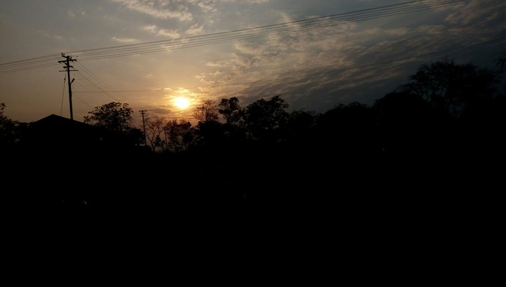 Love sunset