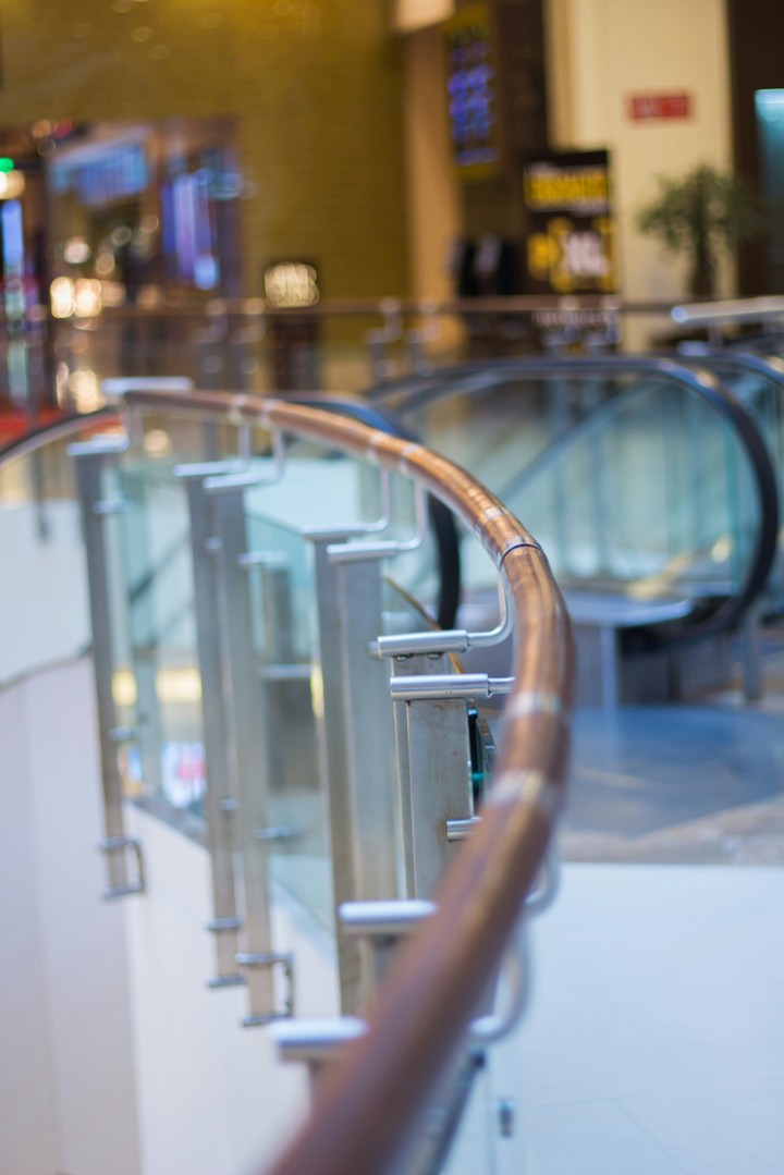Steel Railing Portrait