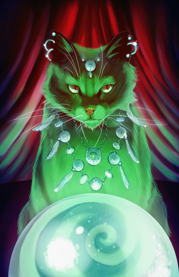 Cat shaman!