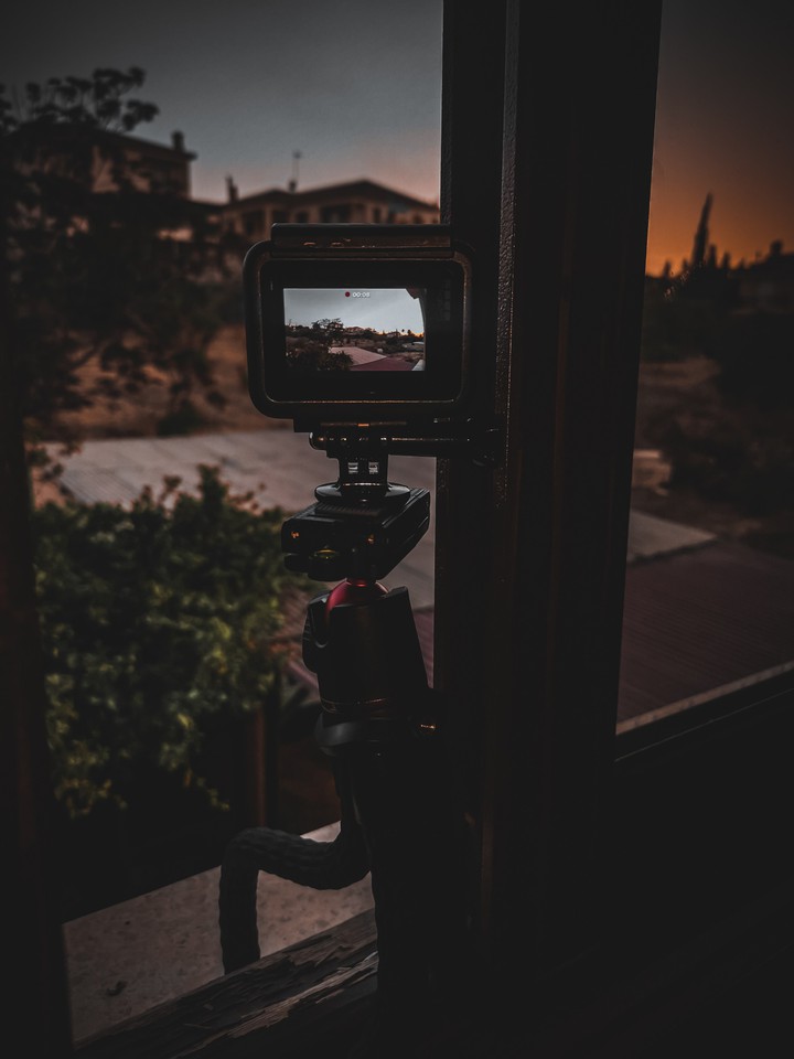 Capturing the sunset ?