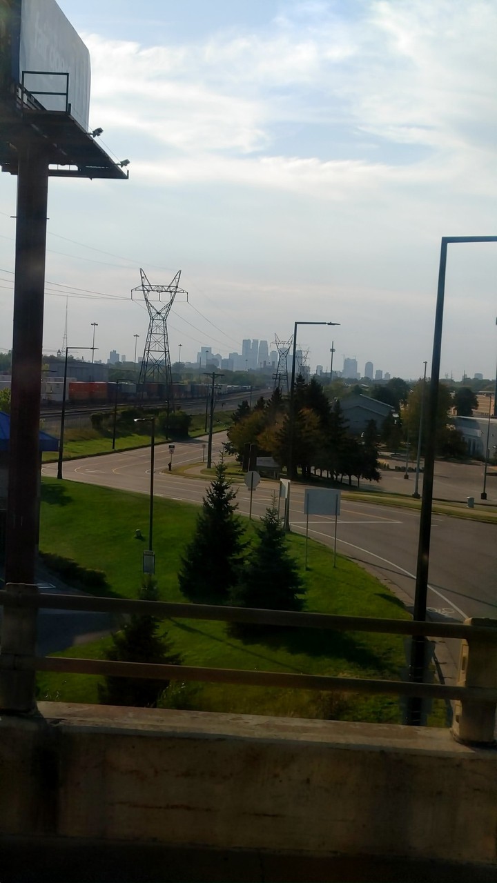 Minneapolis from the bus