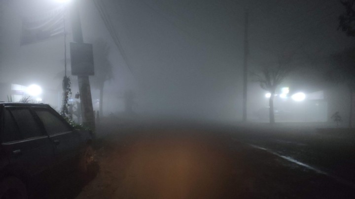 Foggy environment