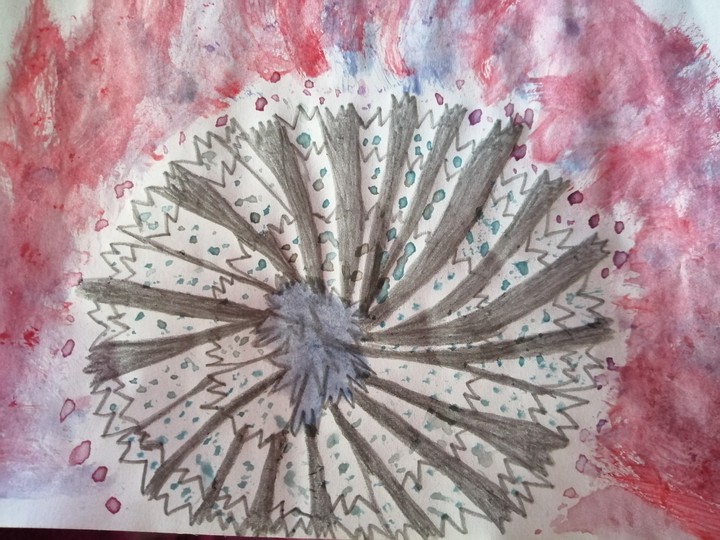 Gira e gira e il fiore non si spegne.