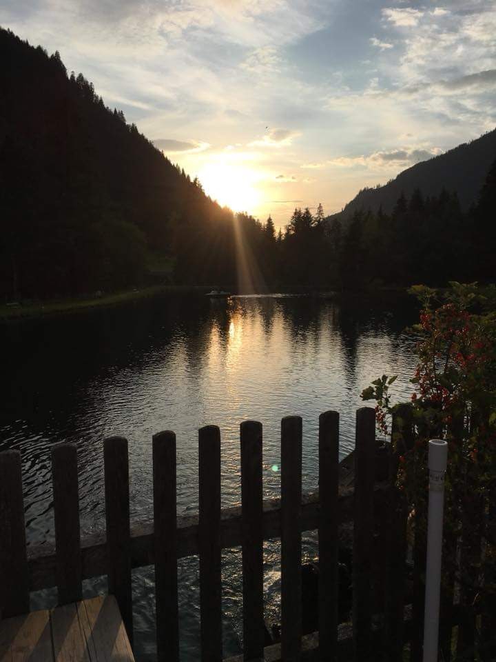 Dinner in the Alps