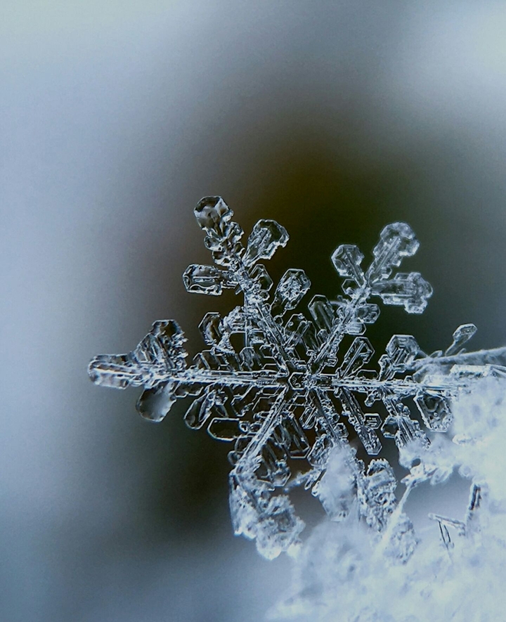 Crystal Clear Snowflake