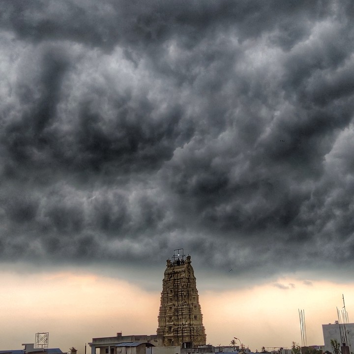 before storm