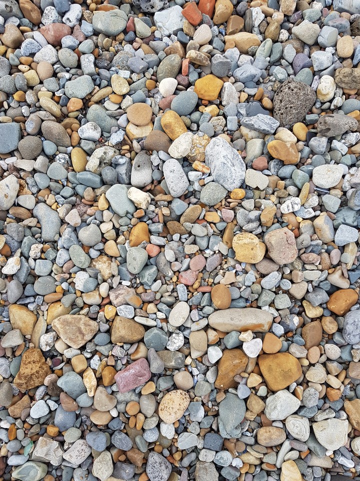 Redcar beach pebbles
