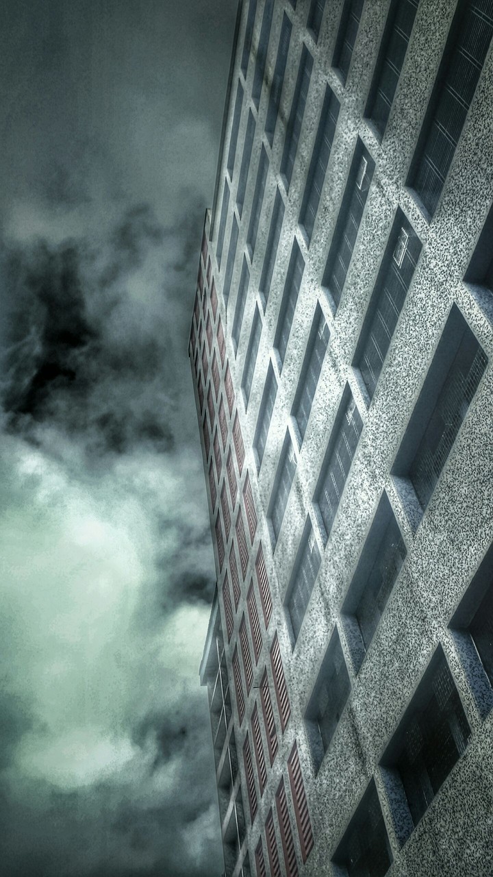 up high