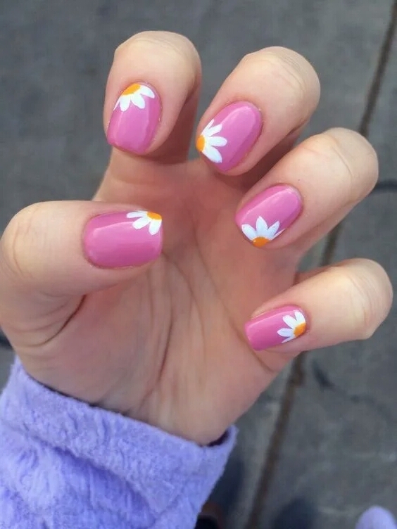 Ongles colorés
