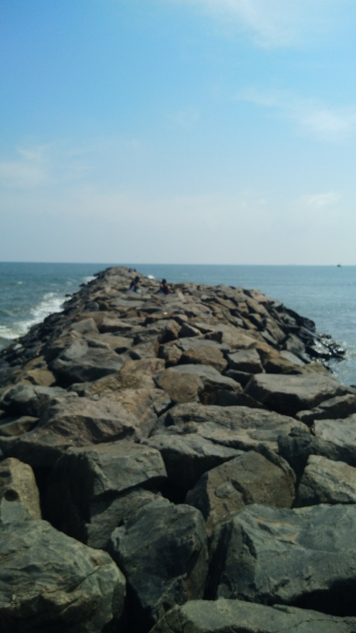Beach and Rock