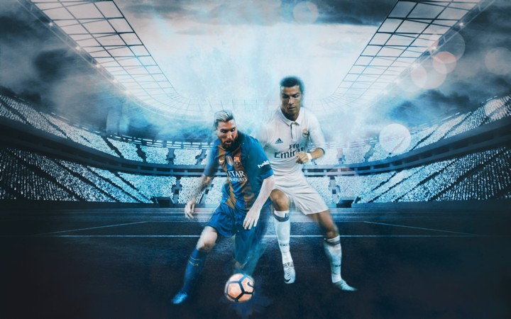 Ronaldo and Messi