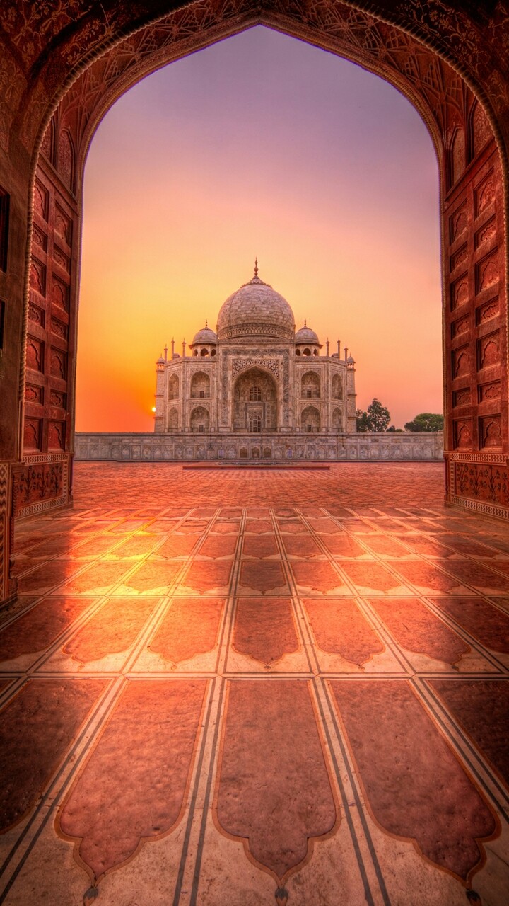 Sunset TajMahal