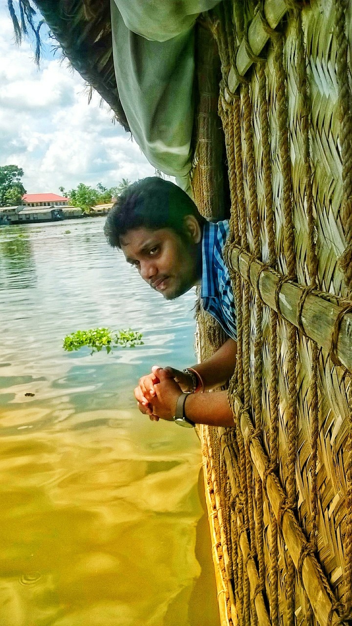 Alappuzha backwaters,kerala, India