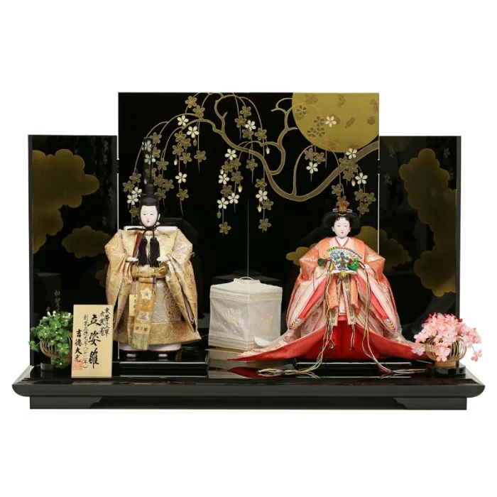 standing Girls' Day dolls display