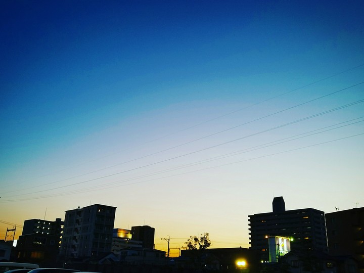 blue