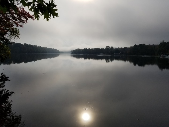 Dawn on the river !