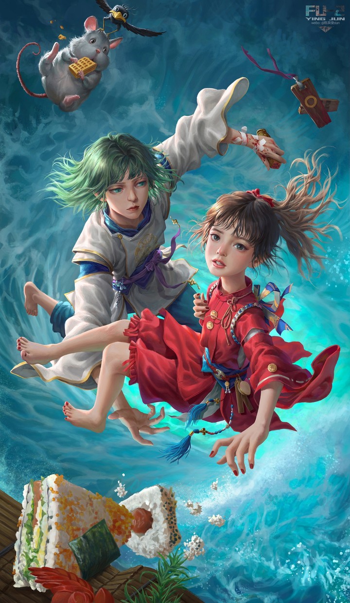 Spirited away