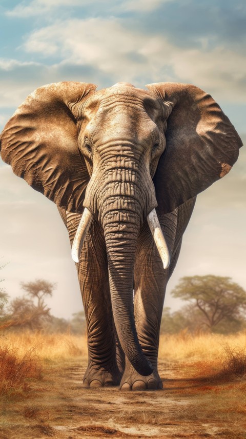 тапети savanna, tusk