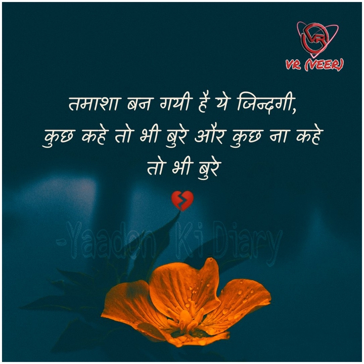 तमाशा बन गई गई जिंदगी