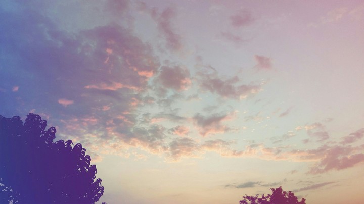 pink sky