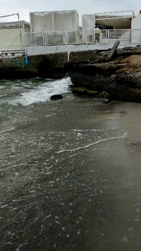 прибой воды
