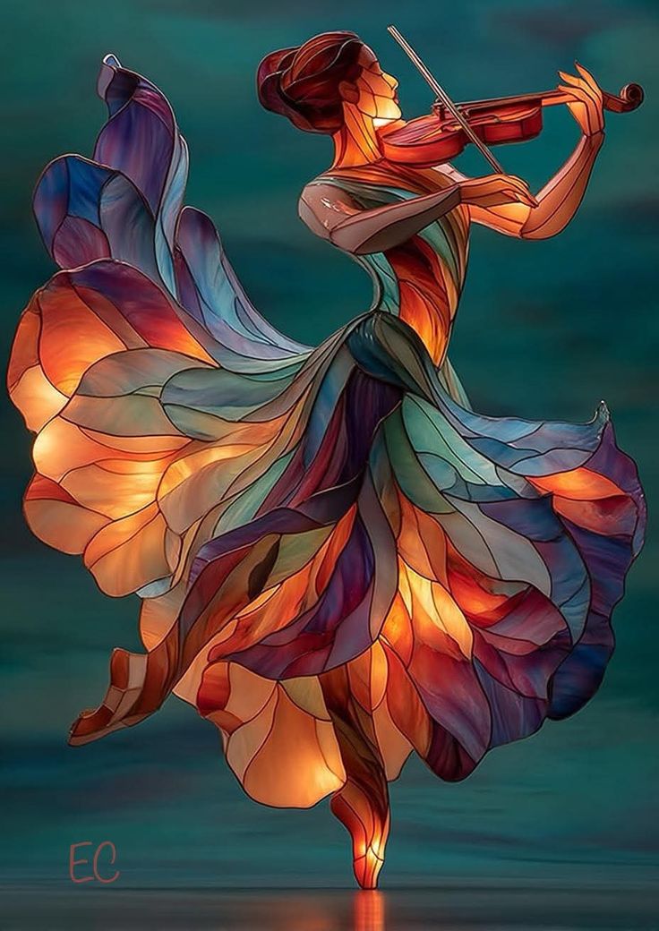 sfondi illustration, dance